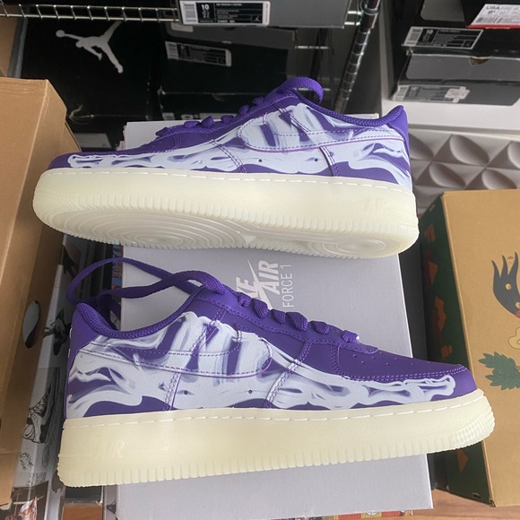 Nike Air Force 1 “Purple Skeleton” - Picture 4 of 5